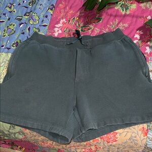 Lululemon Mens Medium Steady State Relaxed Cotton Blend Shorts